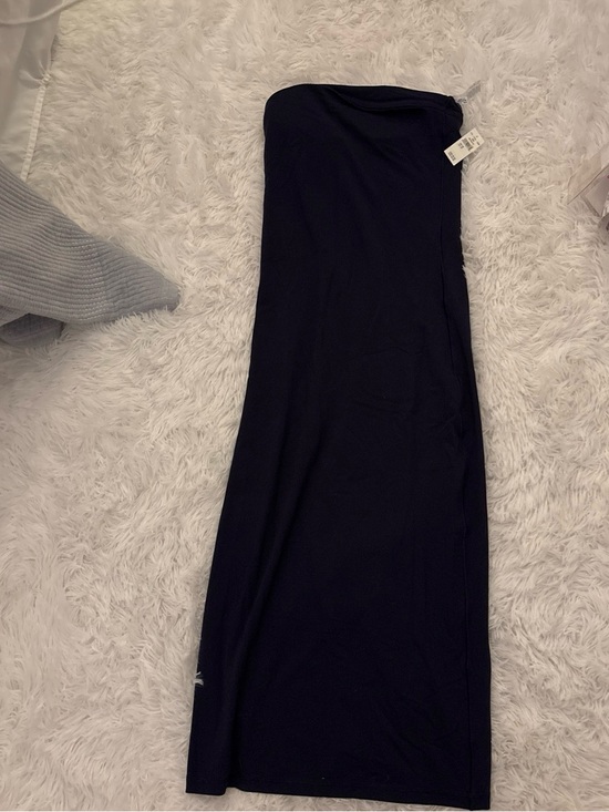 aerie Dresses & Skirts - AERIE NWTG Navy blue Strapless Maxi Dress
